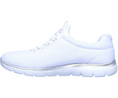 Skechers summits white silver sales