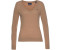 GANT Extra Fine Lambswool V-Neck Sweater dark khaki (4800502-248)