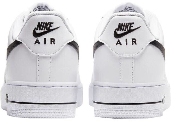 Nike white & black air force 1 07 an20 trainers 2025