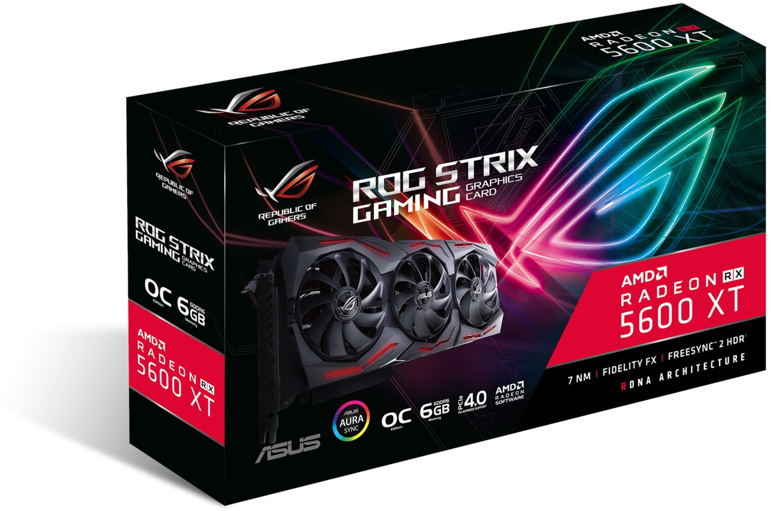 Asus ROG-STRIX-RX5600XT-O6G-GAMING (6 Go)