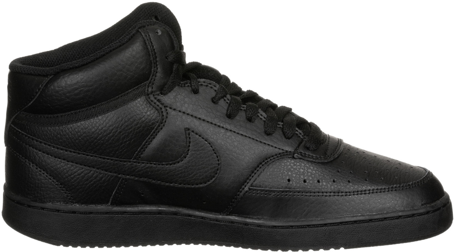 nike court vision triple black