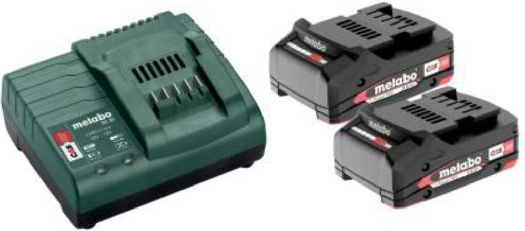 Metabo 2 x 18 V Li-Ion 2,0 Ah (6851610000)