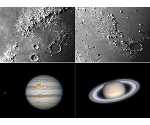Bresser 4959050 – Camera Deep Sky E Guida Full HD 1.25” Per Astrofotografia, Sensore A Colori, Ideale Per Appassionati
