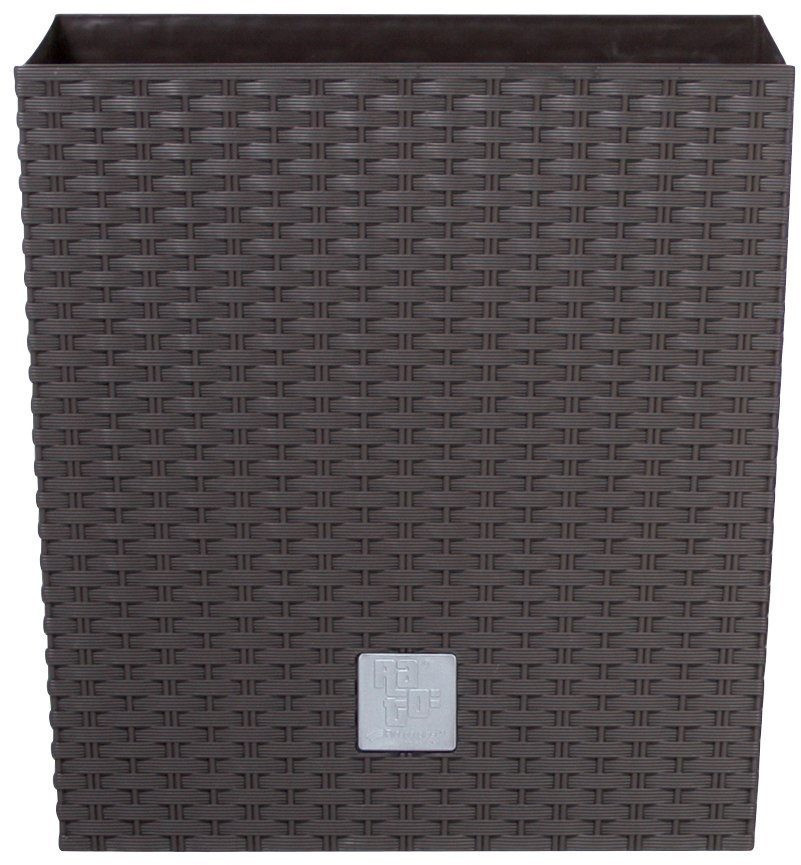 Prosperplast Rato Low 26,2x26,2x26,6 cm brown