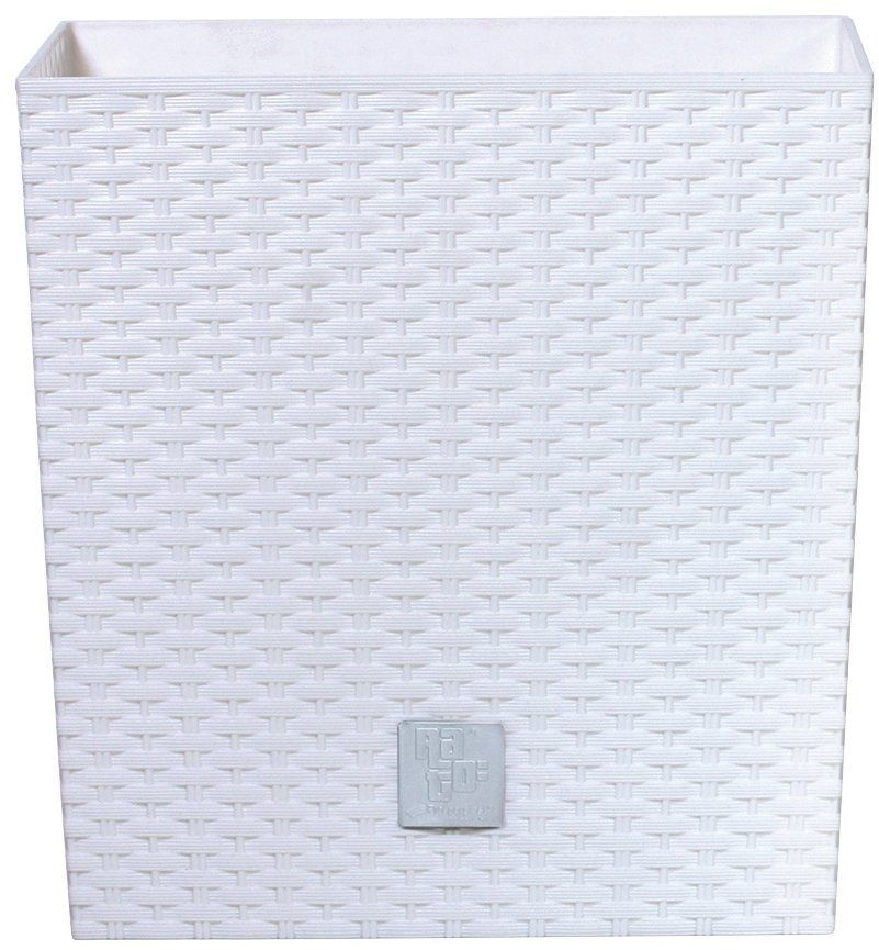Prosperplast Rato Low 26,2x26,2x26,6 cm White