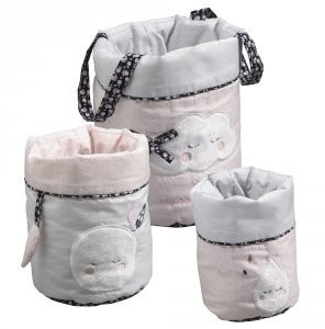 Sauthon Panières gigogne Miss Fleur De Lune (x3)