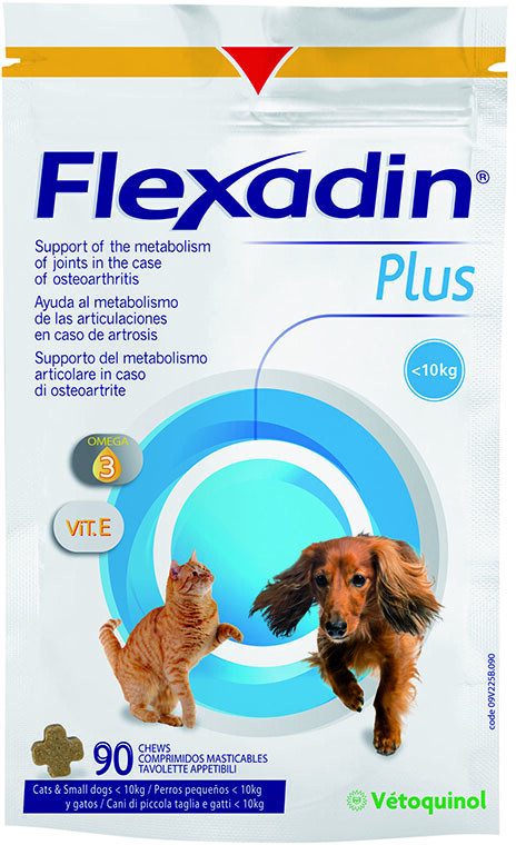 Vetoquinol Flexadin Plus chats et petits chiens