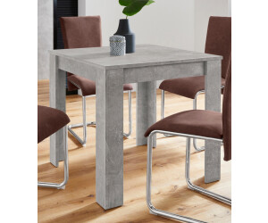 Tisch 80 x 80 x 76 aus Aluminium und Verbundwerkstoffen Farbe grau RS8751 