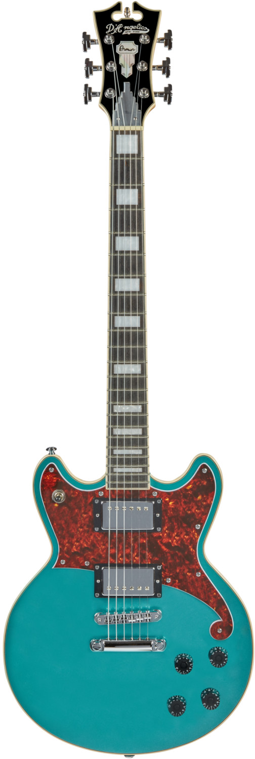 D'Angelico Premier Brighton Ocean Turquoise