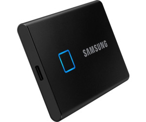 Samsung Disque dur SSD externe Portable 1To T7 Touch Noir pas cher 