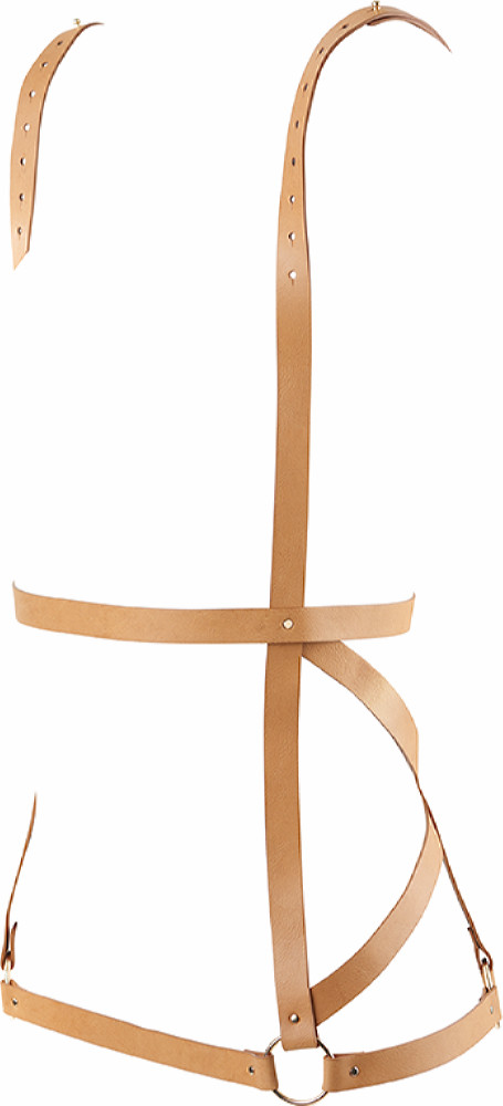 Bijoux Indiscrets Maze Arros Dress Harness brown