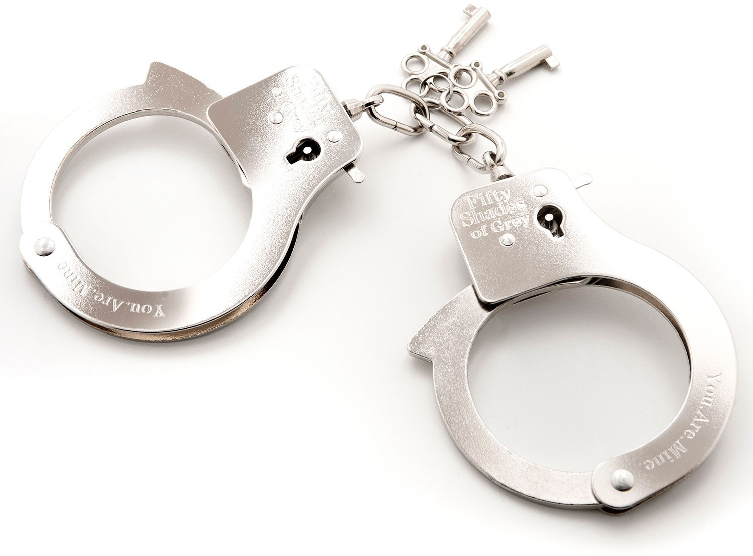 Fifty Shades of Grey You Are Mine Metal Handcuffs