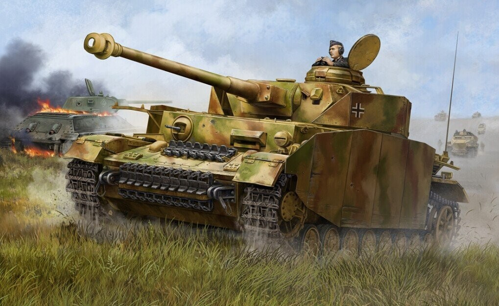 Trumpeter German Pzkpfw IV Ausf.H Medium Tank (00920)
