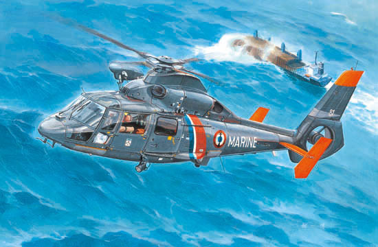 Trumpeter AS365N2 Dolphin 2 Helicopter (05106)