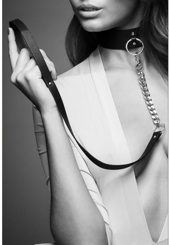 Bijoux Indiscrets Maze Wide Choker Black ab 29 30