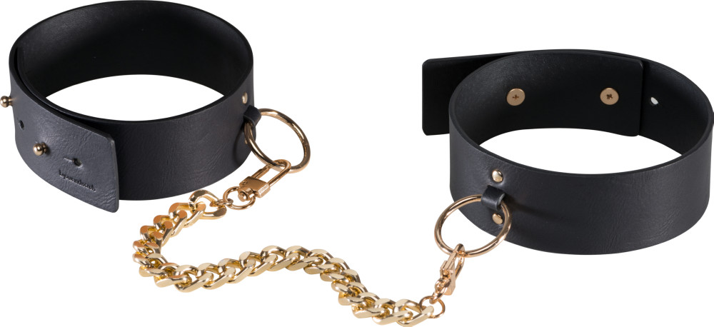 Bijoux Indiscrets Maze Kneecuffs Black