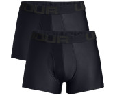 Mens Canyon Green//Black 2-Pack L Under Armour Tech 6in Underwear