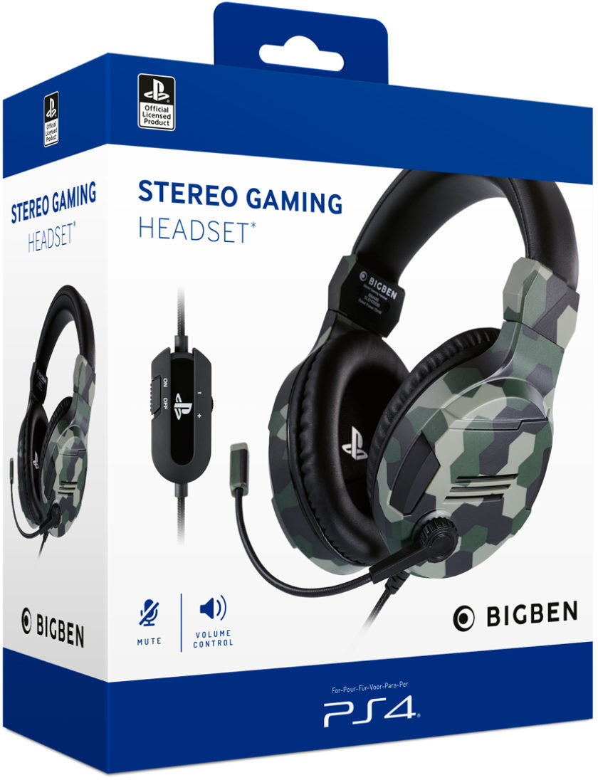 Camouflage ps4 headset 2025