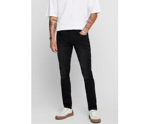 Only & Sons Onsloom Black Jog 7451 Pk Noos heren Slim jeans,Zwart,29W / 32L