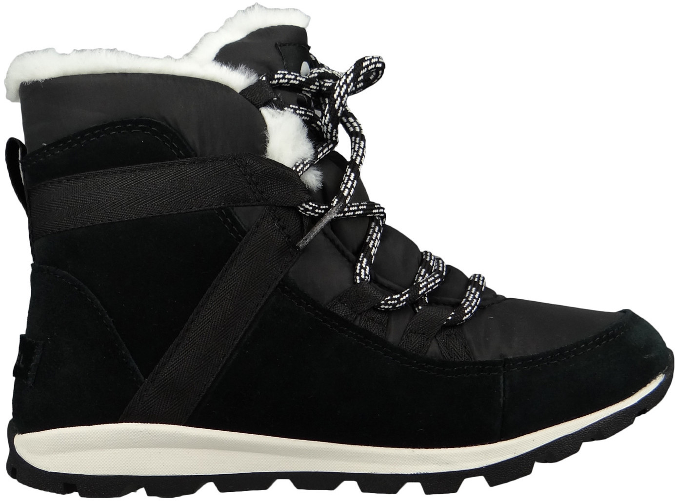 sorel whitney flurry boots black
