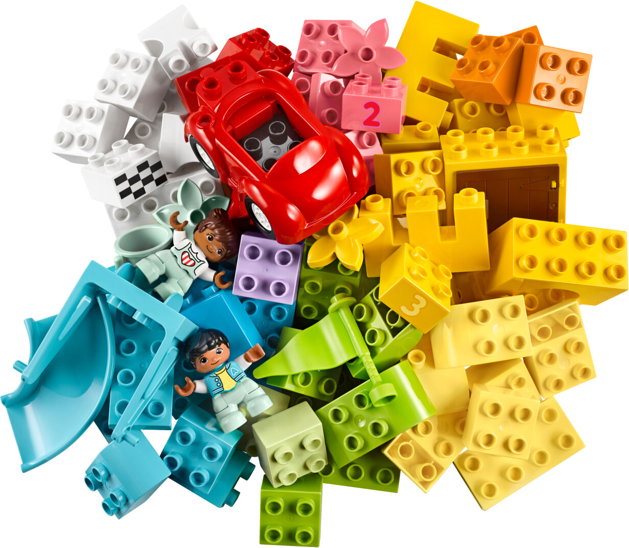 Lego 10913 duplo classic la boîte de briques jeu de construction avec  rangement jouet éducatif pour bébé de 1 an et plus - La Poste