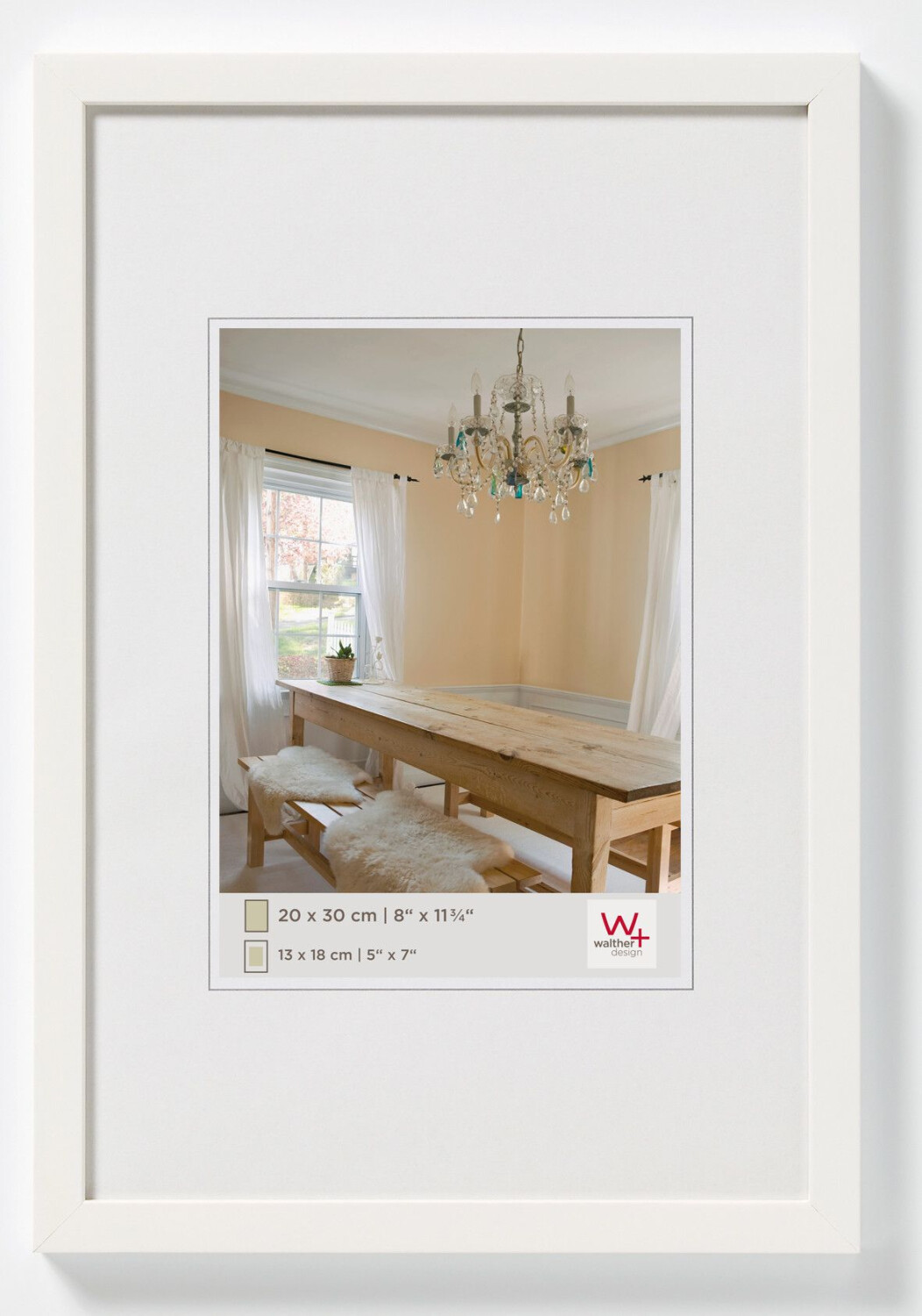 walther design Peppers 30x40 polar white