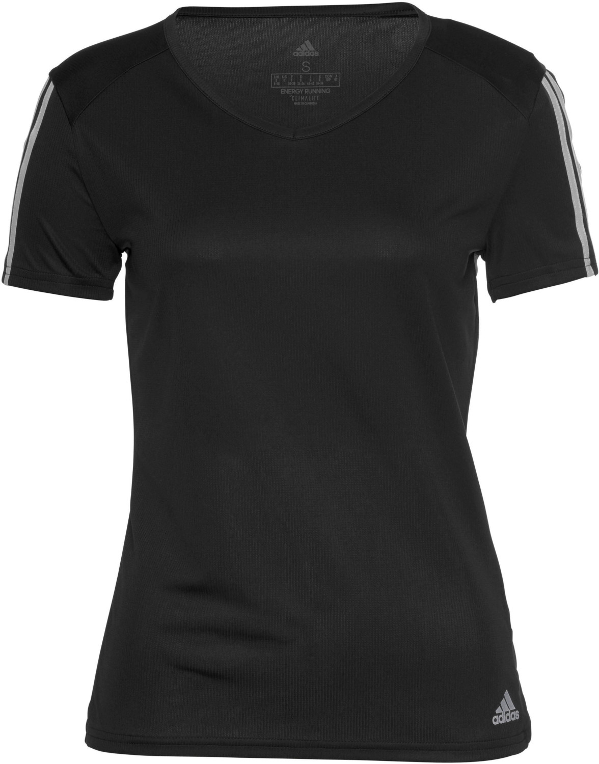 Adidas Women Running Running 3-Stripes T-Shirt (CZ7569) black