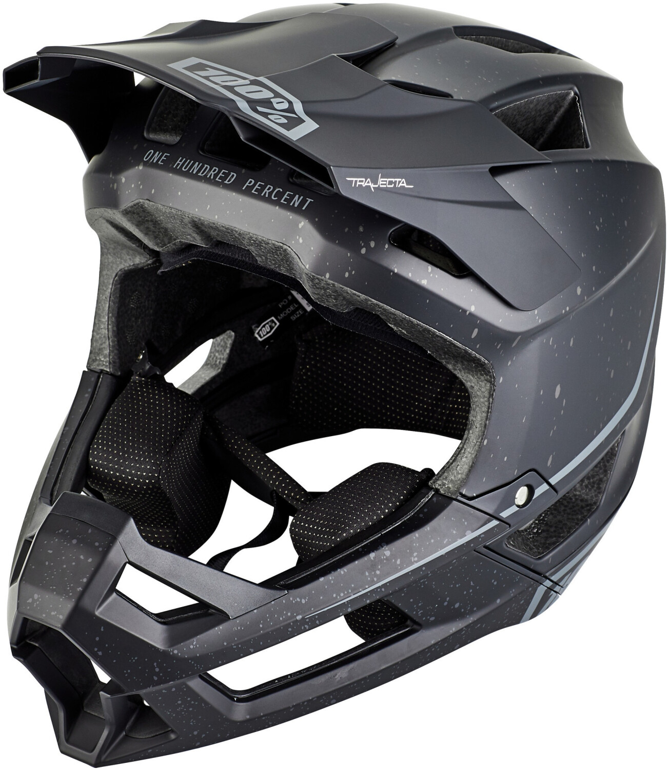 100% Trajecta Helmet black
