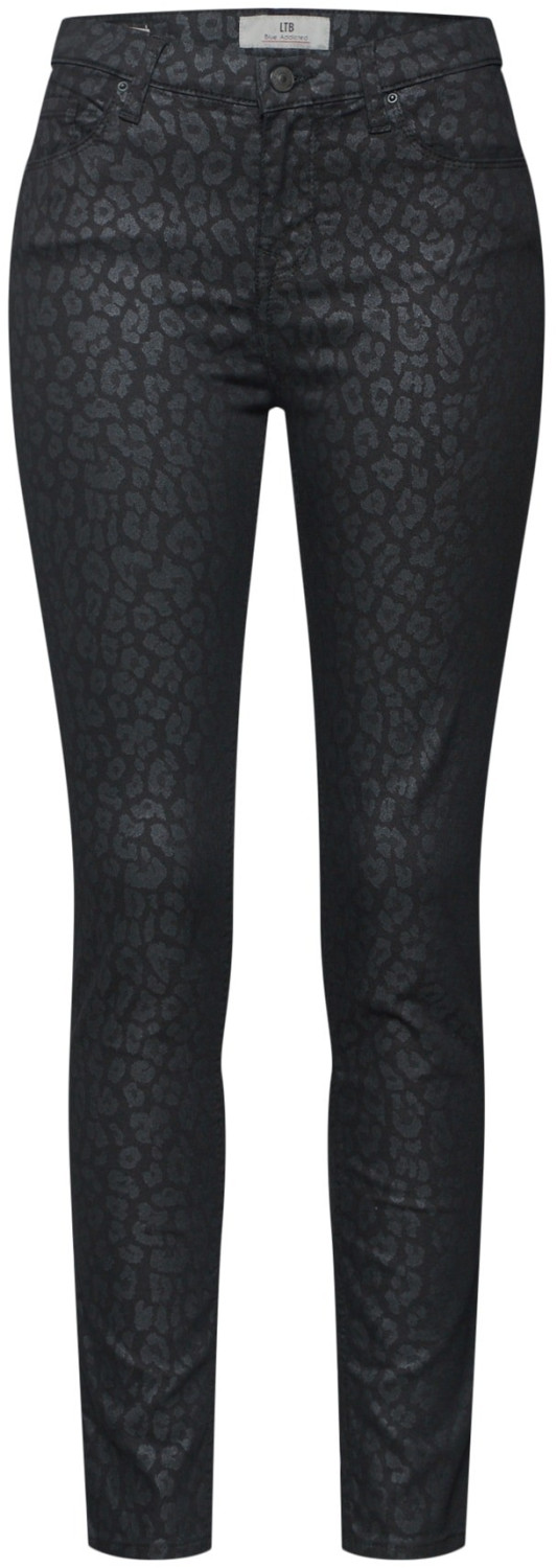 LTB Amy Skinny Jeans black leopard wash