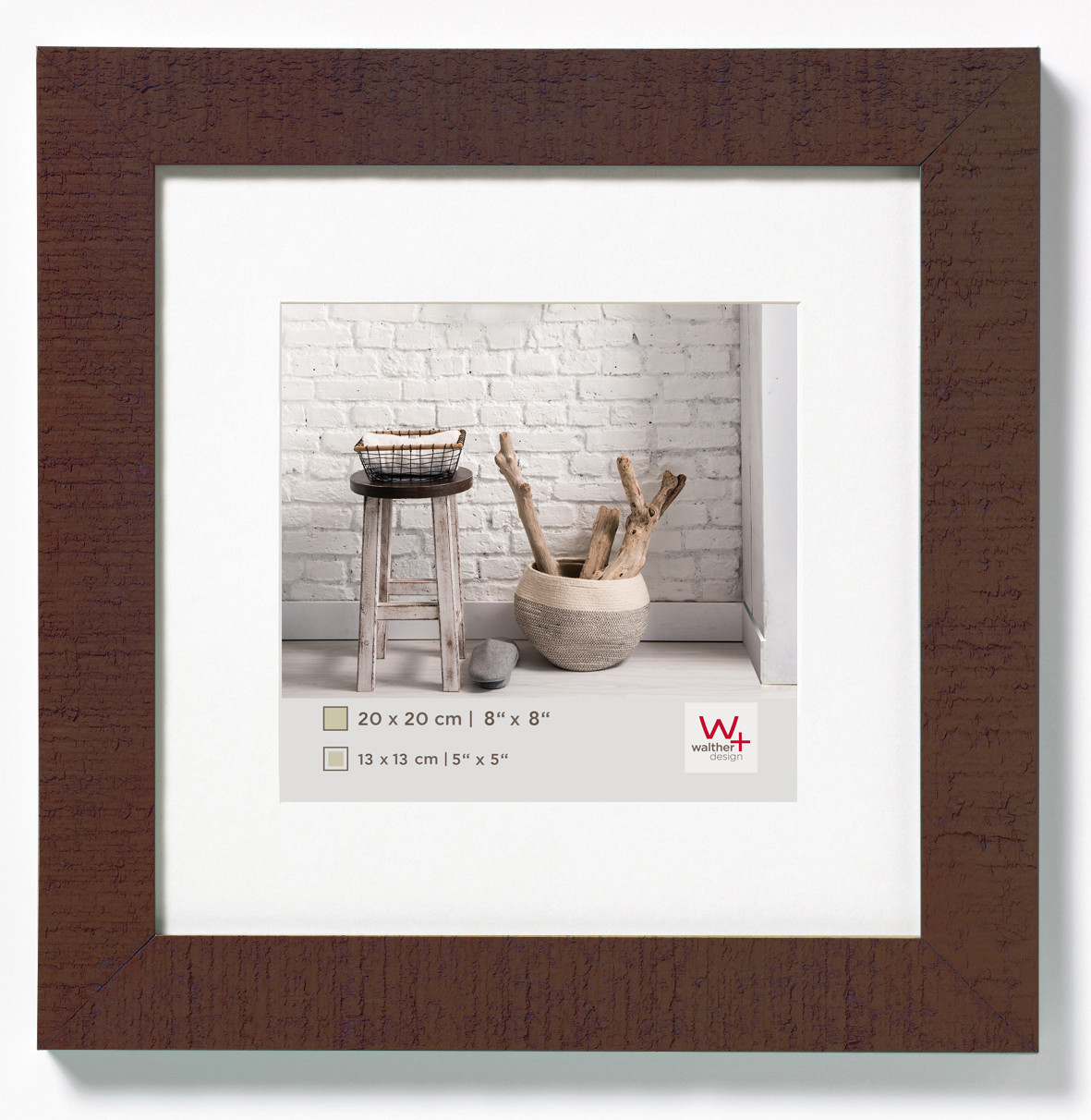 walther design Home 20x20 walnut