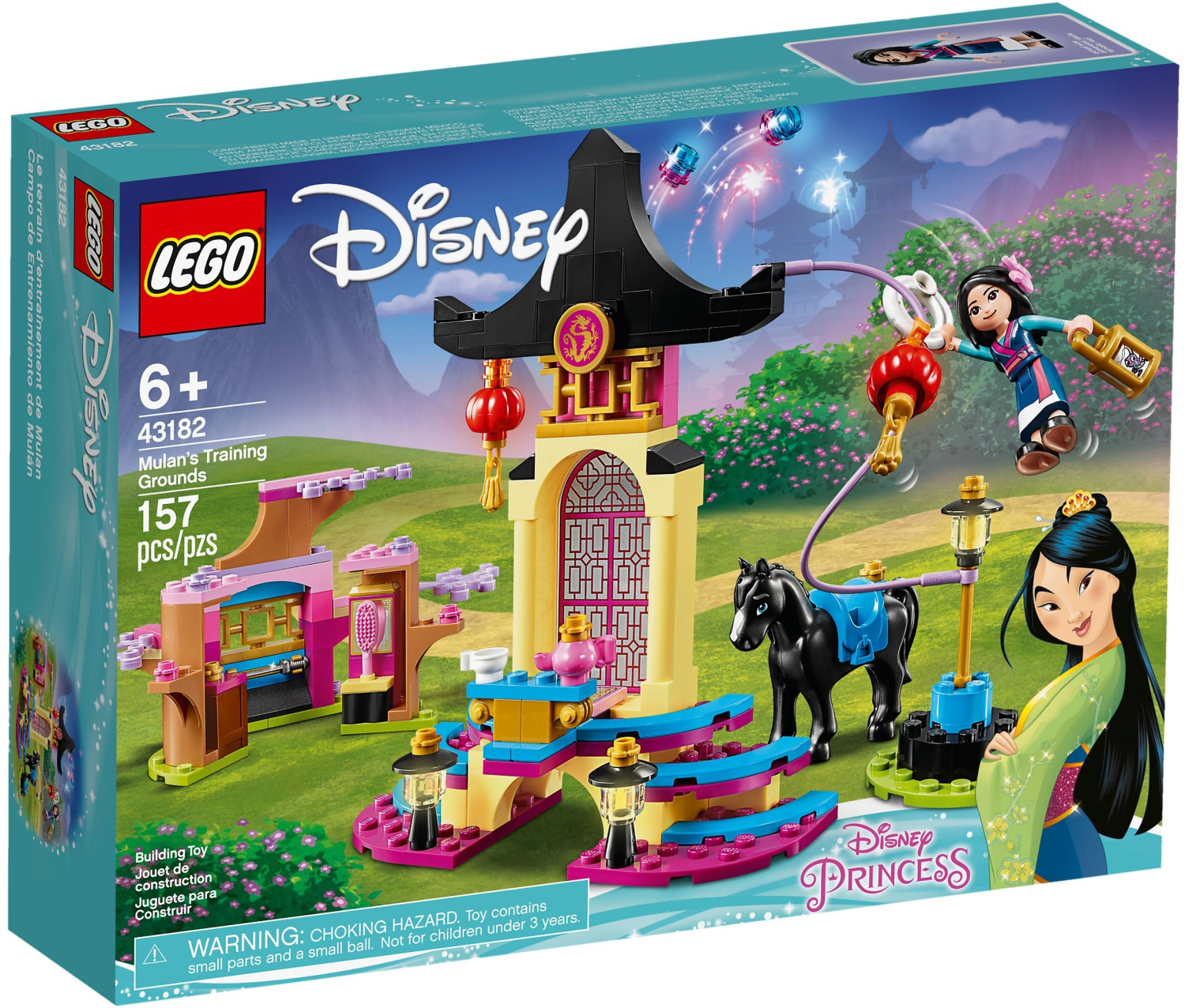 LEGO Disney Princess - Le terrain d'entraînement de Mulan (43182)