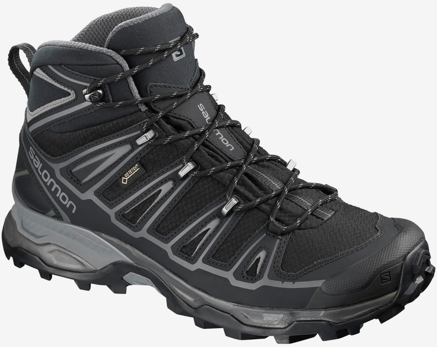 Salomon X Ultra Mid 2 Spikes GTX black/black/quiet shade