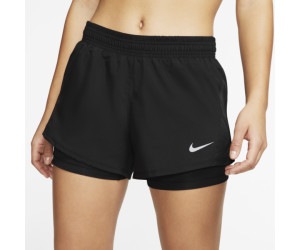 Hermanos maldición éxtasis Nike 2 in 1 Running Shorts Women black (CK1004-010) desde 18,89 € | Compara  precios en idealo