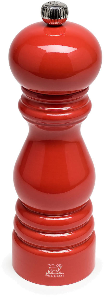 Peugeot Moulin à poivre Paris 18 cm laqué rouge