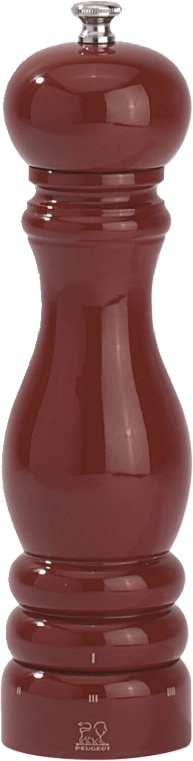 Peugeot Moulin à sel Paris u'Select 22 cm laqué rouge