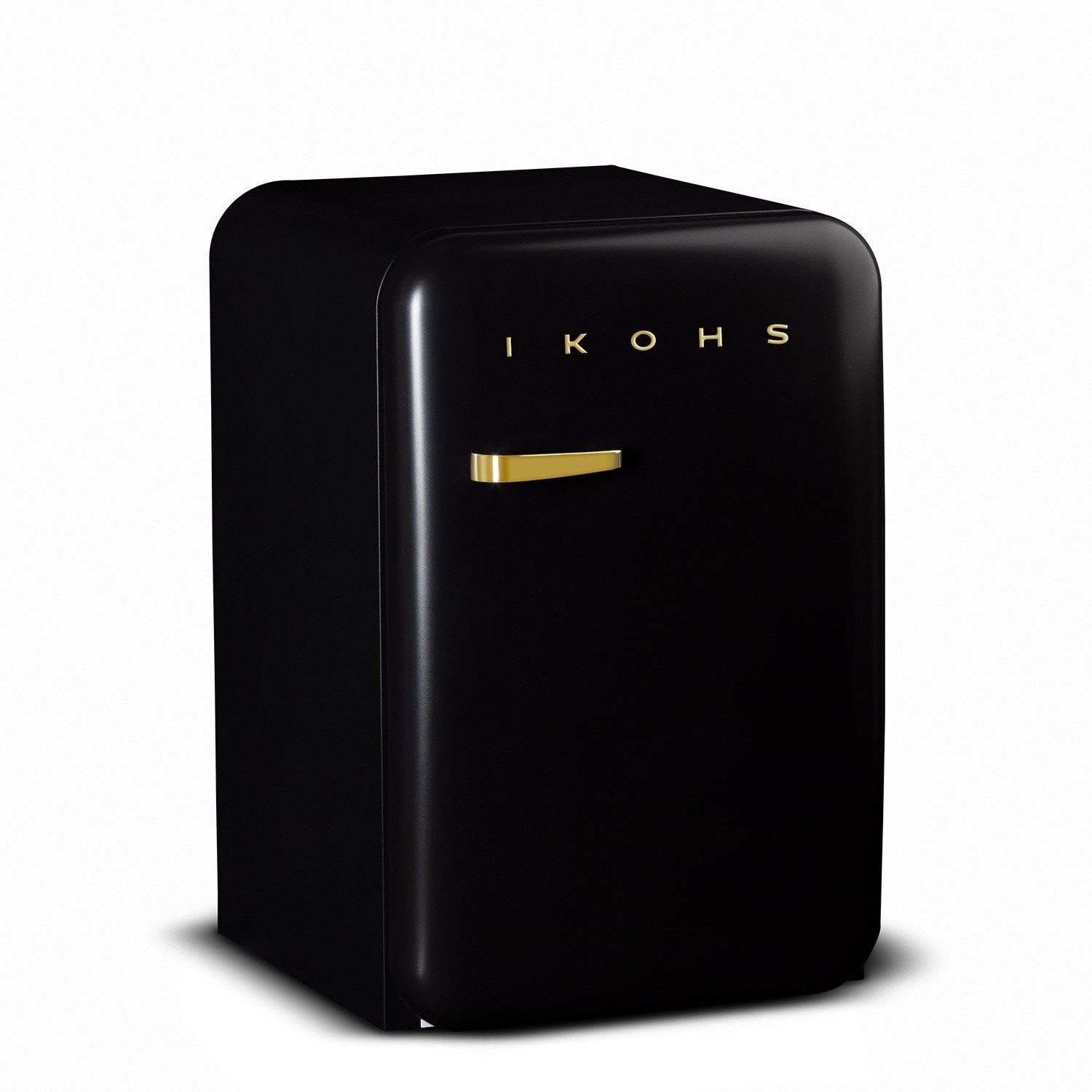 Ikohs Retro Fridge 83.5 Gold Black