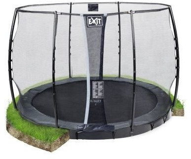 Exit InTerra Ground Level Trampoline 305 cm with Safety Net 305 cm