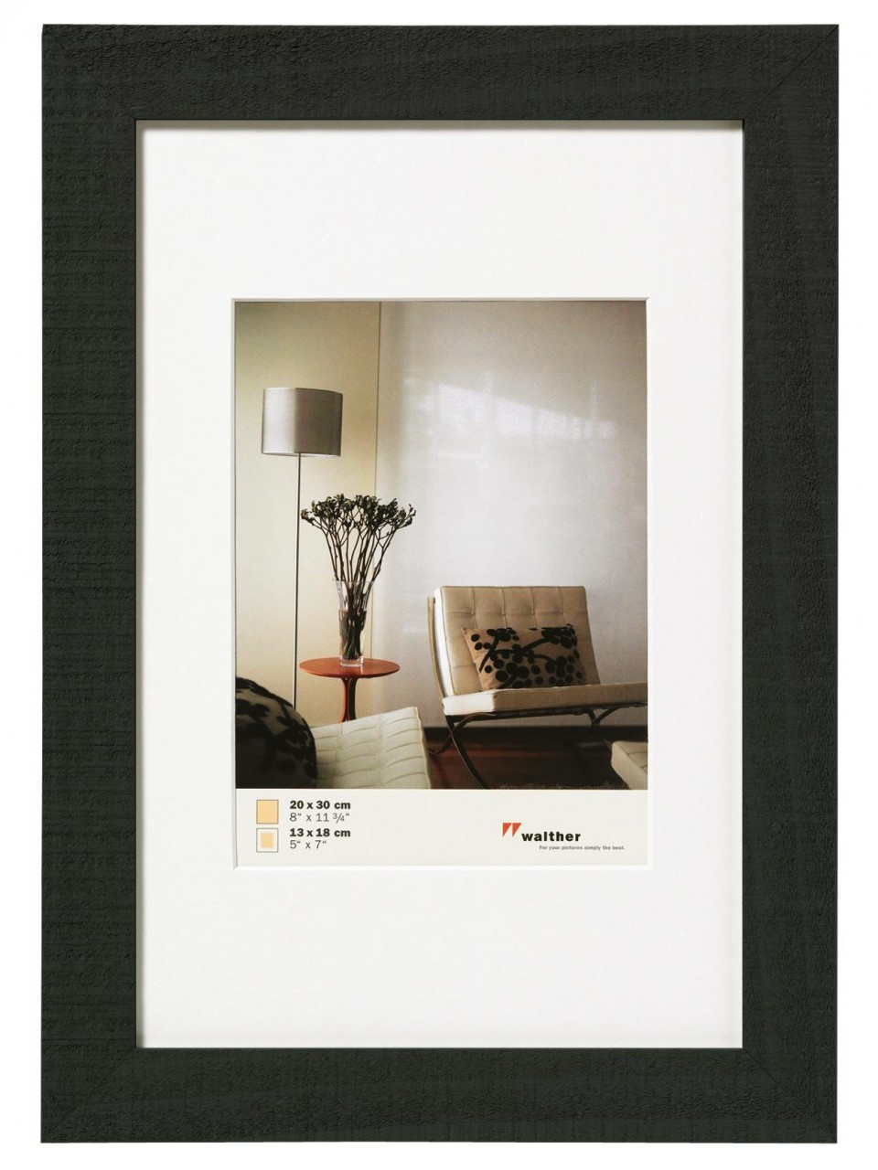 walther design Home 70x100 black