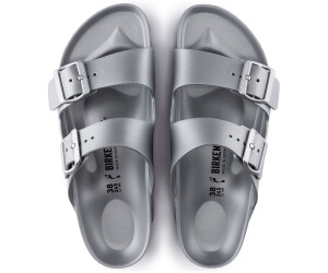 Birkenstock Arizona EVA metallic silver normal au meilleur prix sur idealo