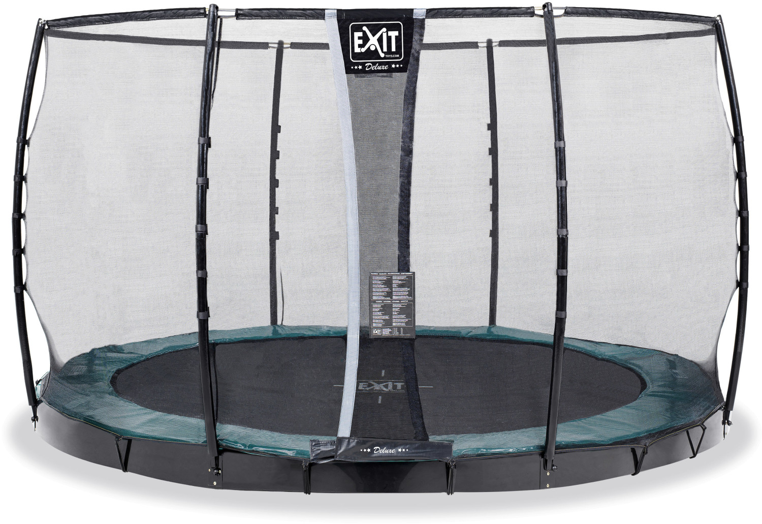 Exit Supreme Ground Level Trampolin 305 cm With Safety Net green