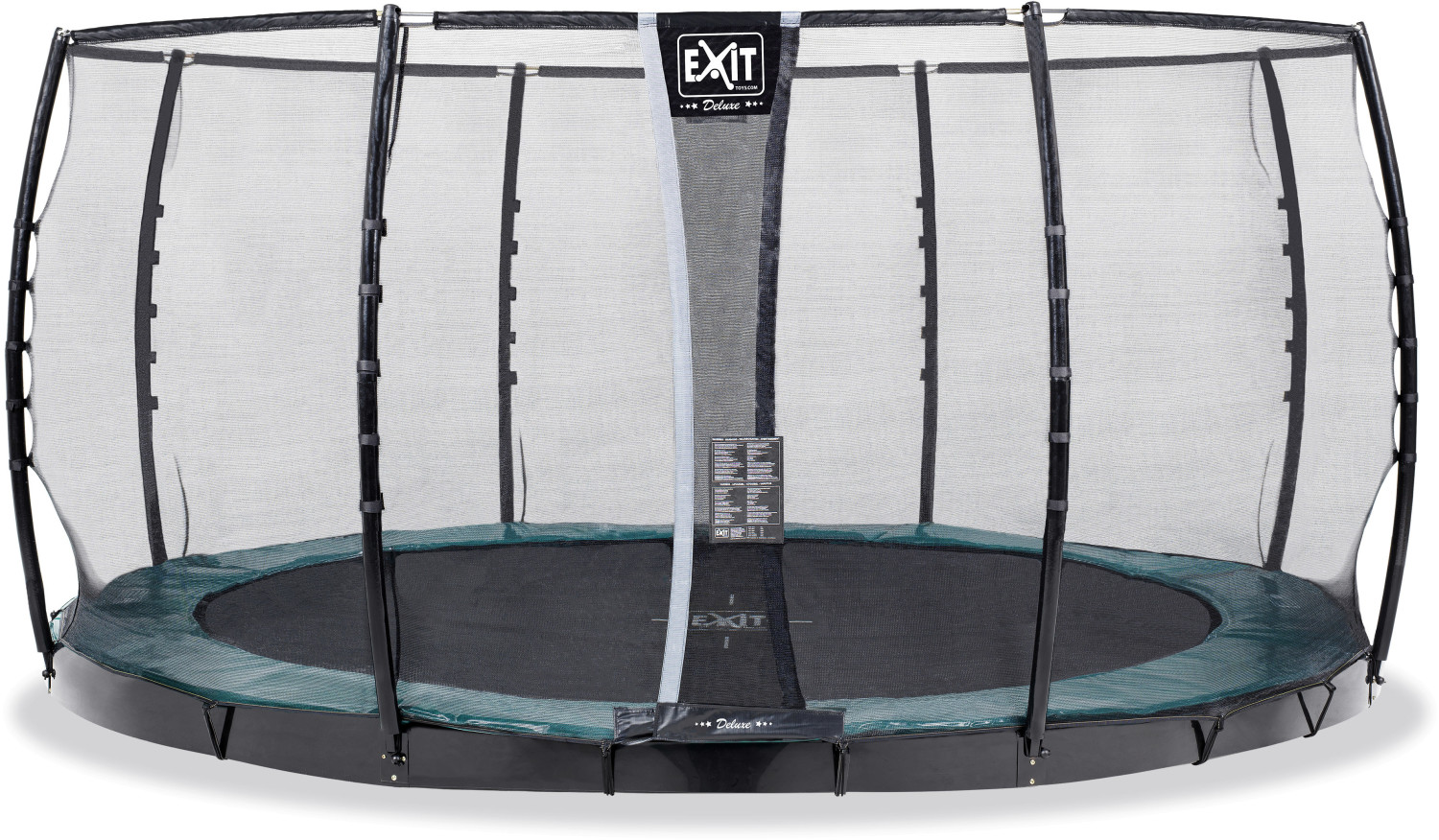 Exit Supreme Ground Level Trampoline 427 cm With Safety Net