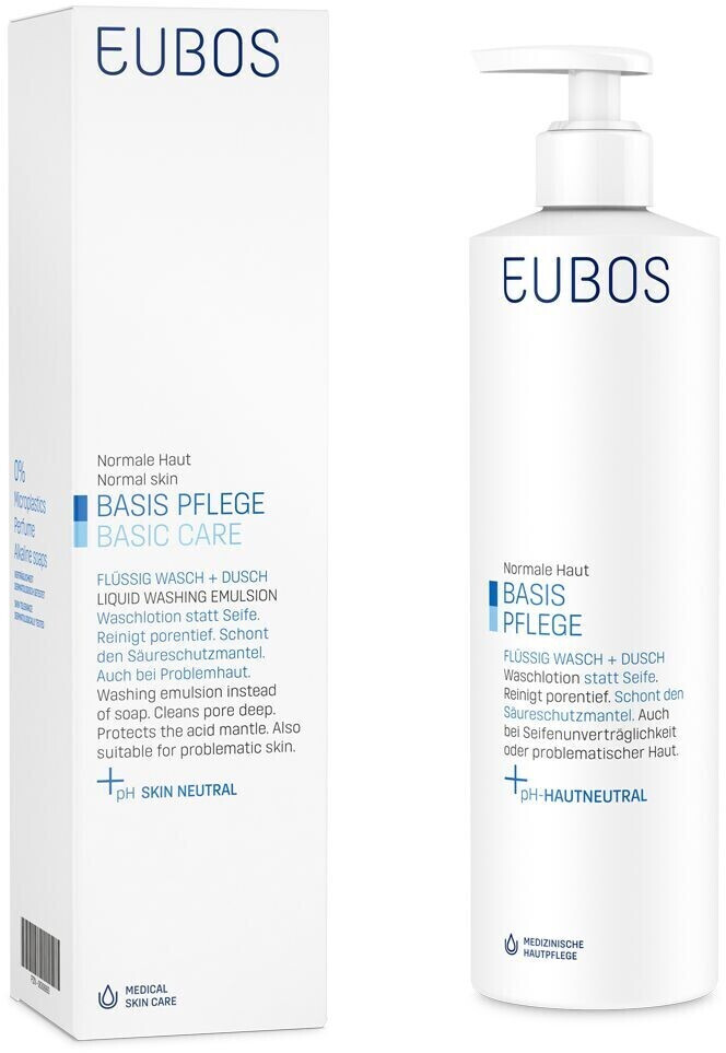 Eubos Basic Skin Care Blue Wash Emulsion (400ml)