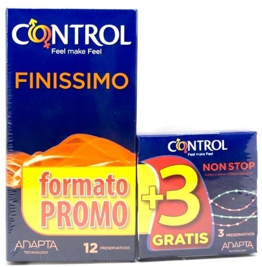 Control Finissimo (12 pcs.)  + Non Stop (3 pcs.)