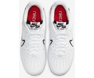 air force react blanche rouge