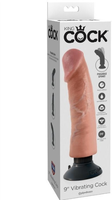 Pipedream King Cock 9 Vibrating Cock