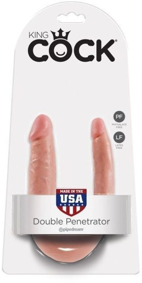 Pipedream King Cock Double Penetrator Natural