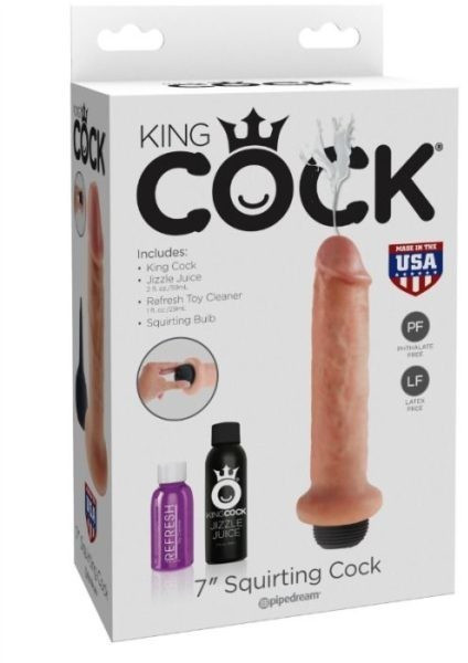 Pipedream King Cock 7 Squirting Cock
