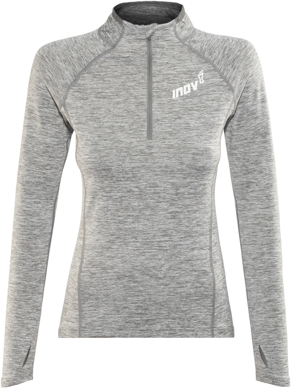Inov-8 Long Sleeve Half Zip Mid Layer Women's (000518-LG) light grey