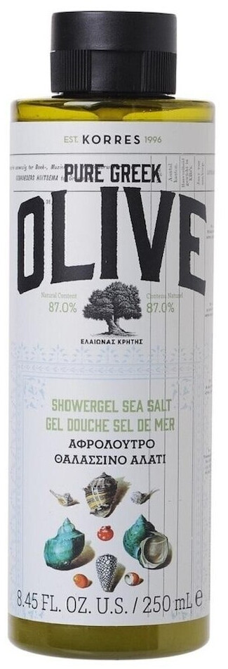 Korres Olive & Sea Salt shower gel (250ml)