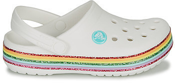 Buy Crocs Crocband Rainbow Glitter Clog White from Â£15.99 (Today) â Best Deals on idealo.co.uk